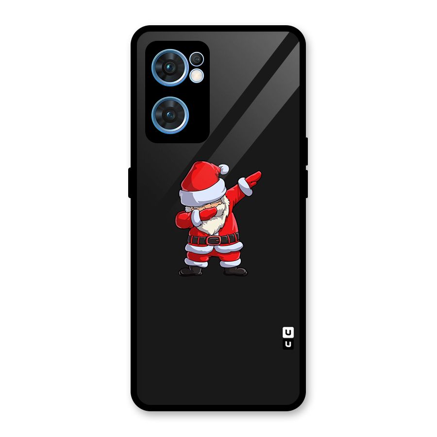Cool Santa Dab Glass Back Case for Oppo Reno7 5G