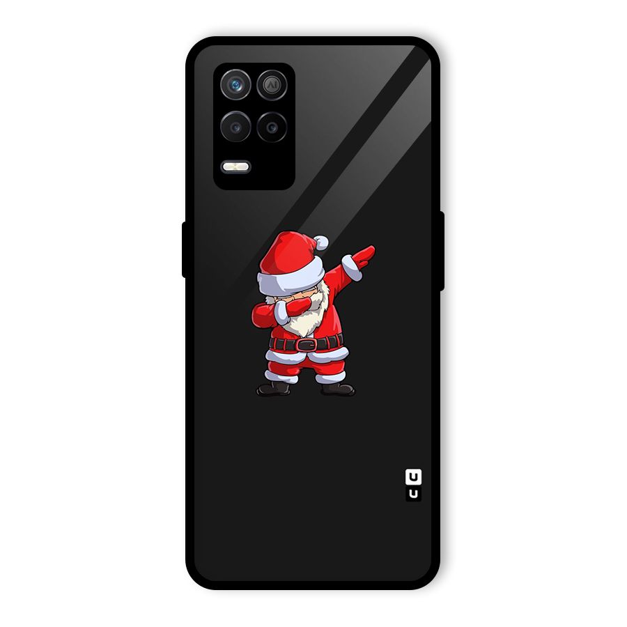 Cool Santa Dab Glass Back Case for Realme 8 5G