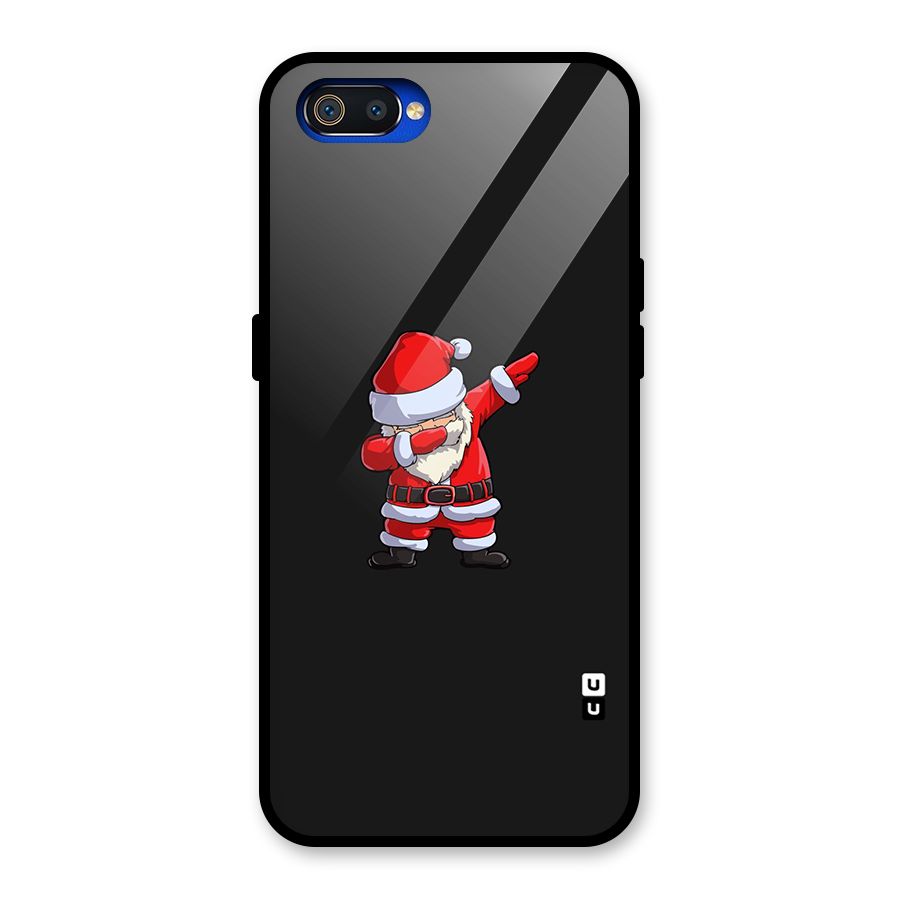 Cool Santa Dab Glass Back Case for Realme C2