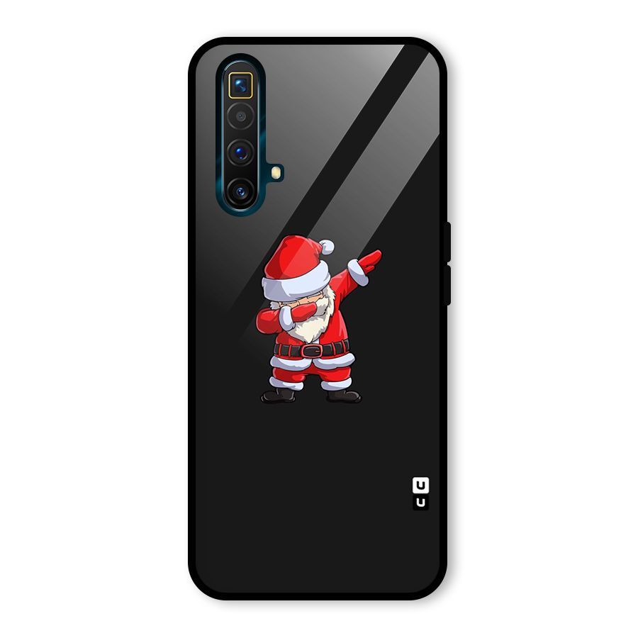 Cool Santa Dab Glass Back Case for Realme X3 SuperZoom