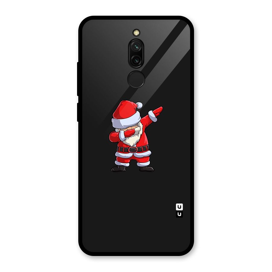 Cool Santa Dab Glass Back Case for Redmi 8
