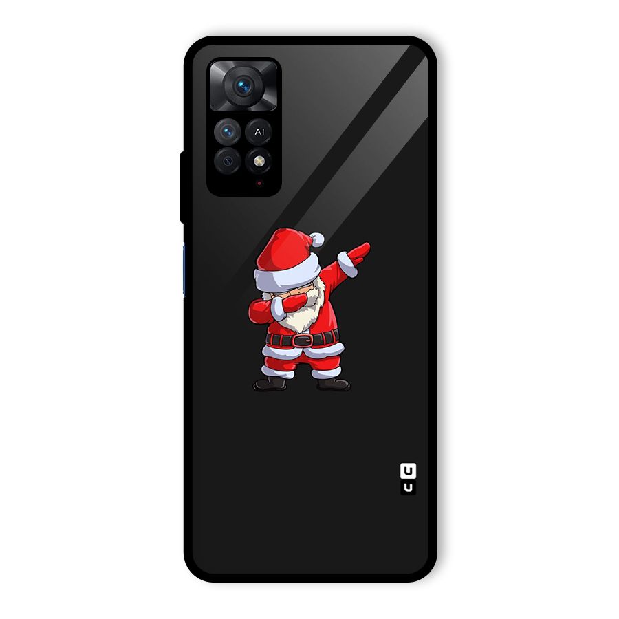 Cool Santa Dab Glass Back Case for Redmi Note 11 Pro