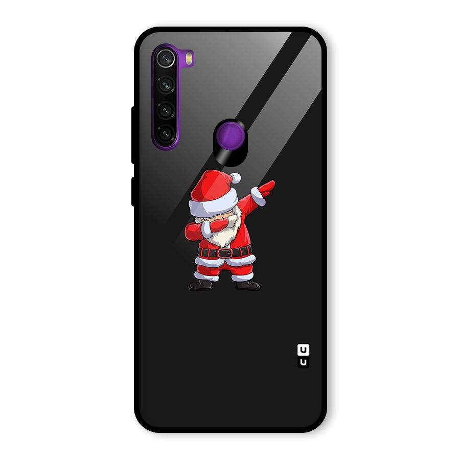 Cool Santa Dab Glass Back Case for Redmi Note 8