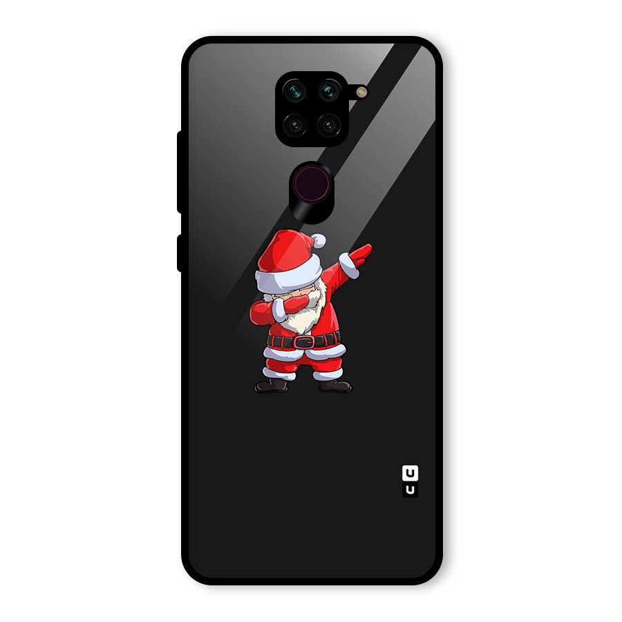Cool Santa Dab Glass Back Case for Redmi Note 9