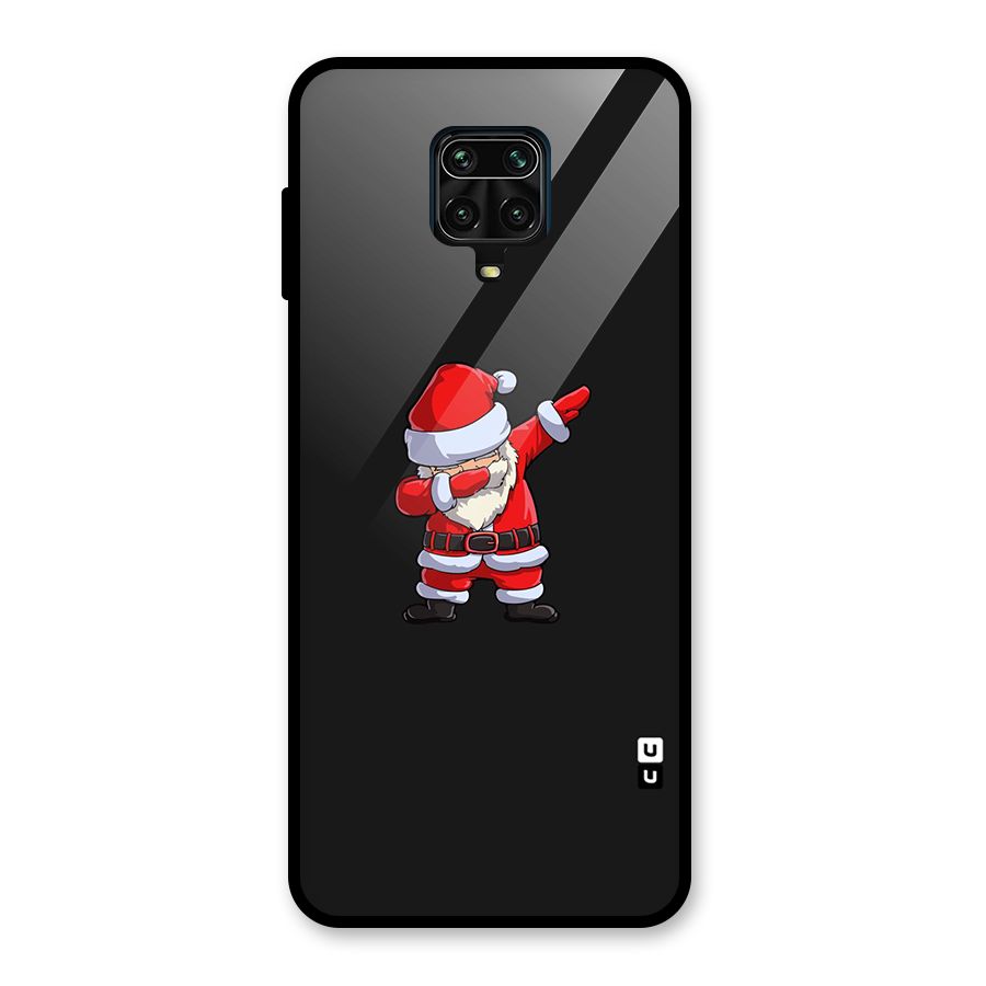Cool Santa Dab Glass Back Case for Redmi Note 9 Pro