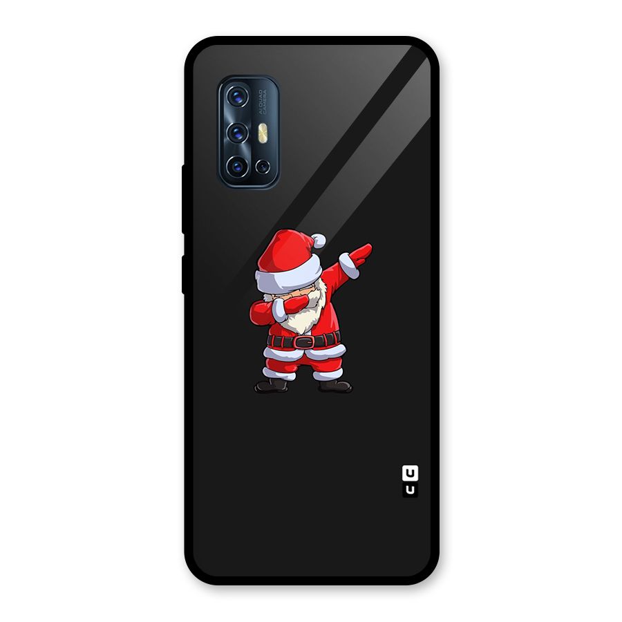 Cool Santa Dab Glass Back Case for Vivo V17