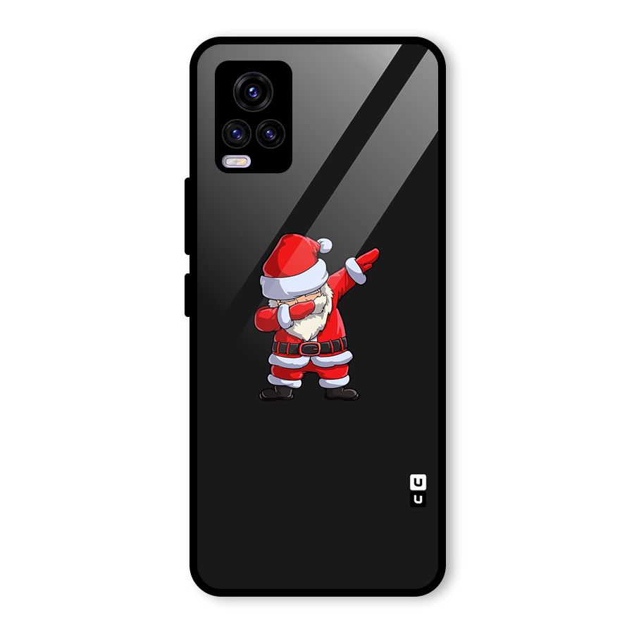 Cool Santa Dab Glass Back Case for Vivo V20