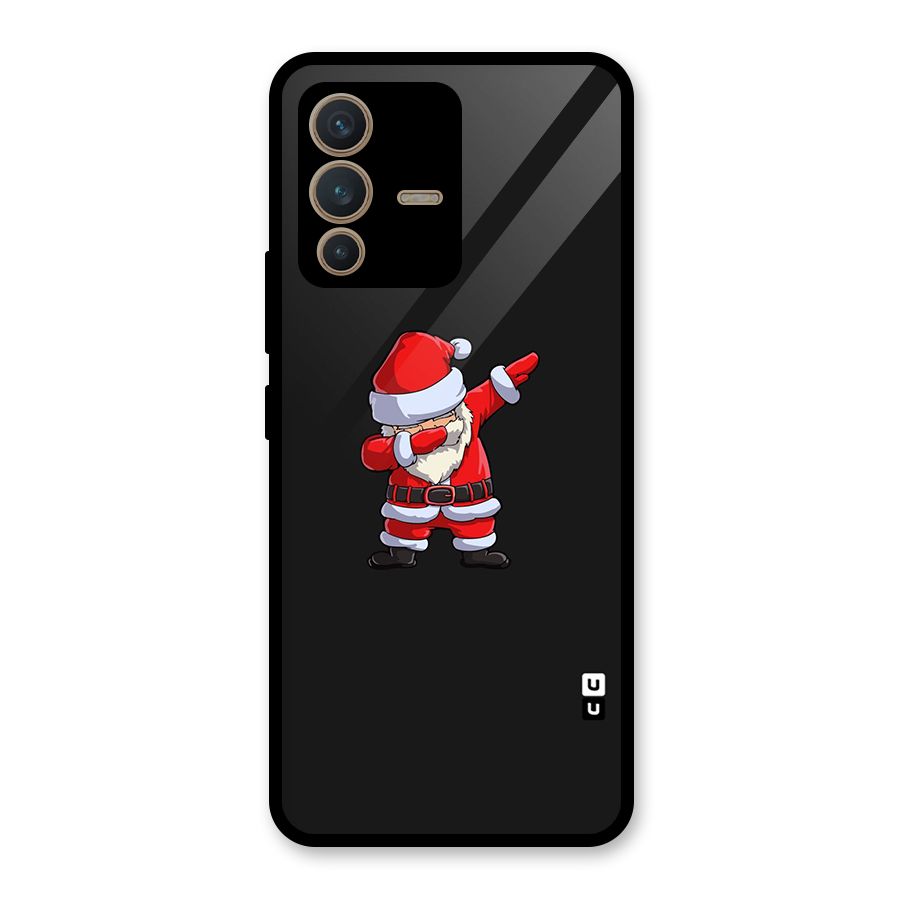 Cool Santa Dab Glass Back Case for Vivo V23 5G