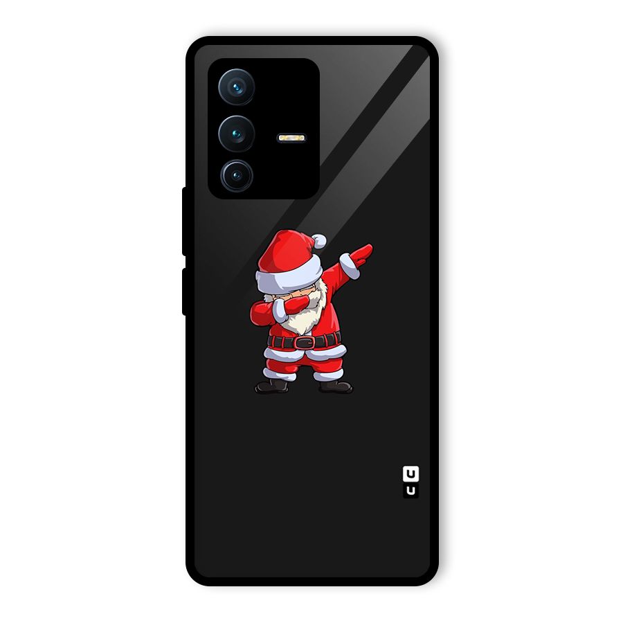 Cool Santa Dab Glass Back Case for Vivo V23 Pro