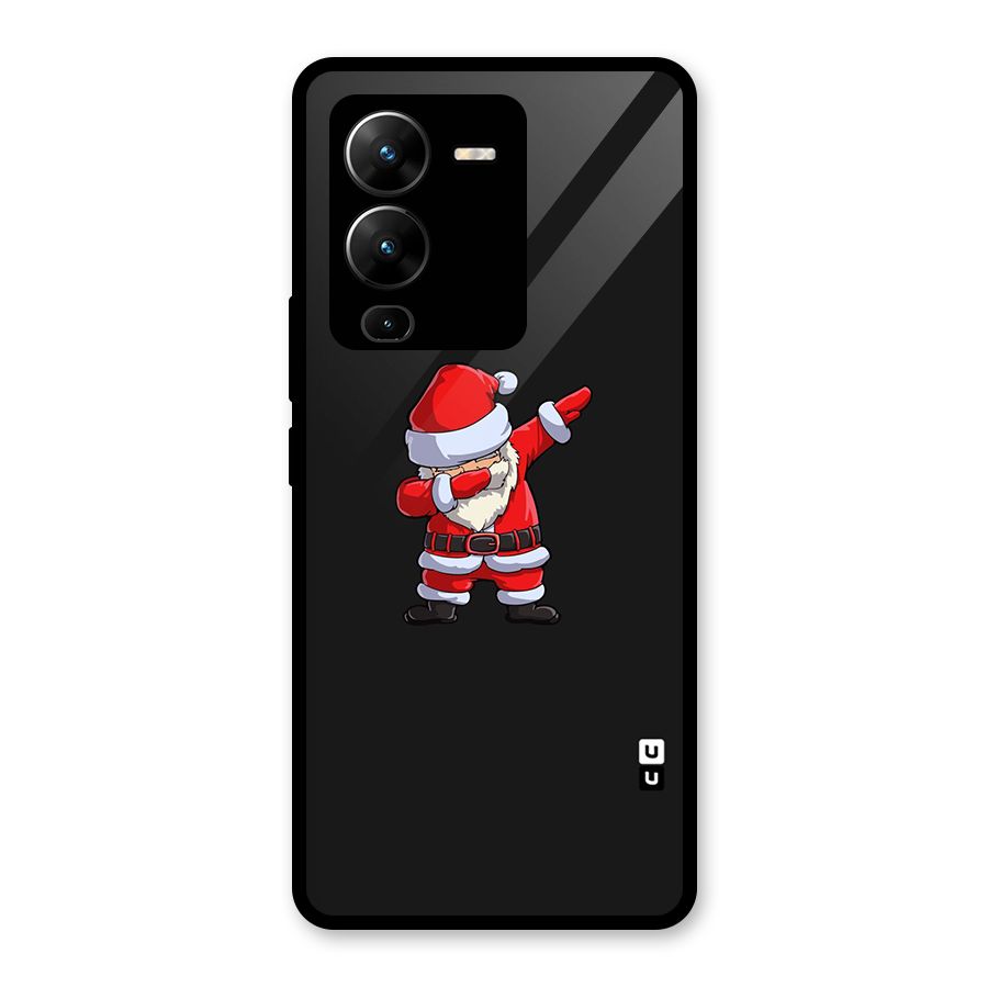 Cool Santa Dab Glass Back Case for Vivo V25 Pro