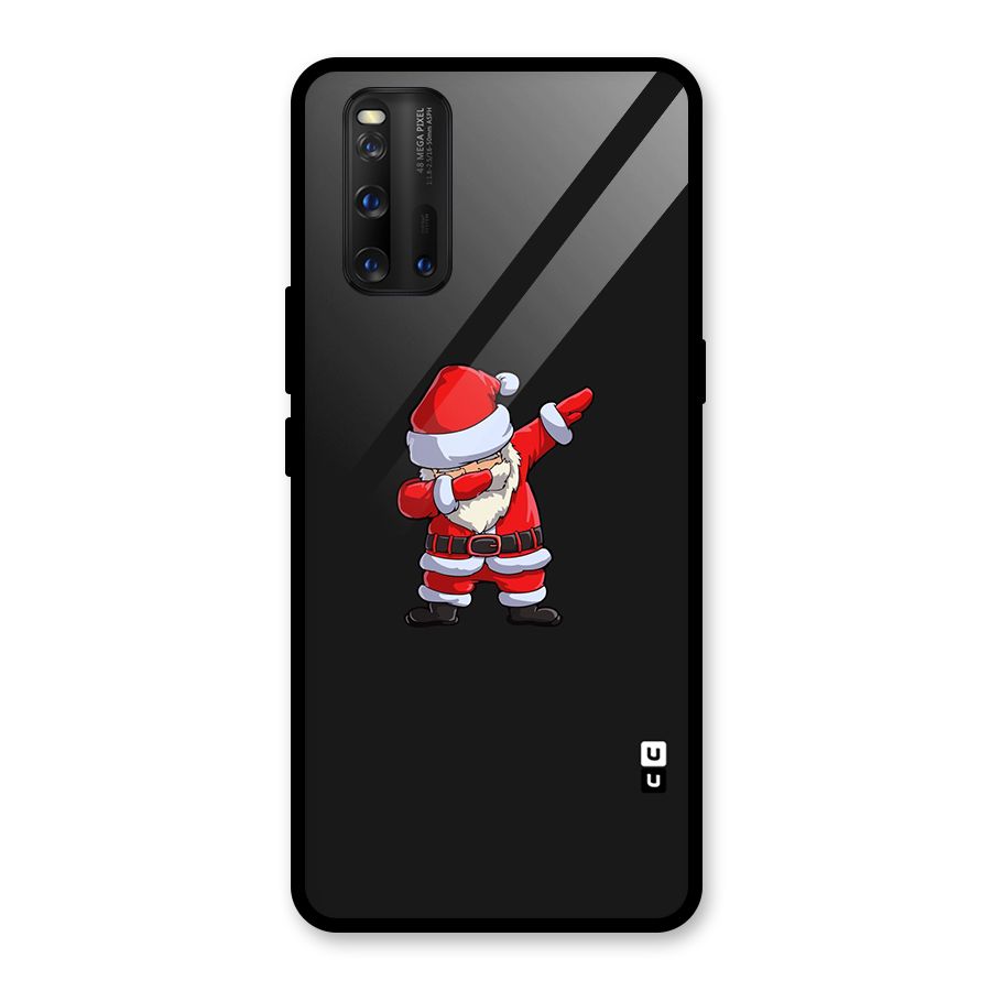 Cool Santa Dab Glass Back Case for Vivo iQOO 3