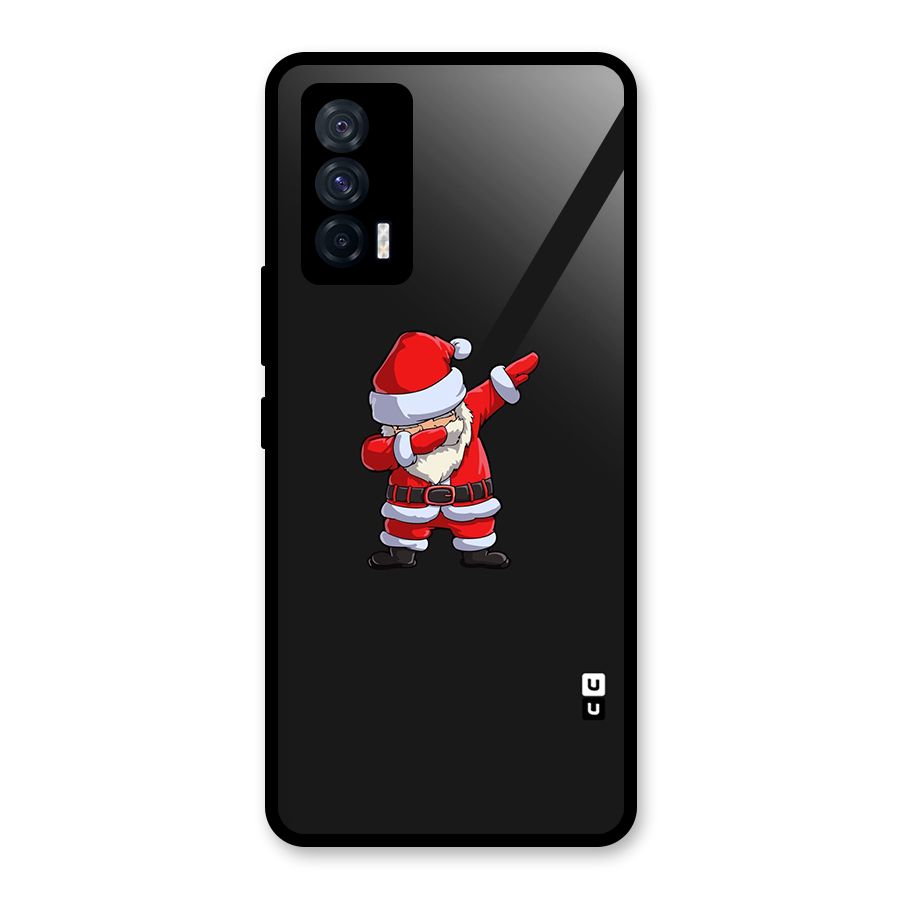 Cool Santa Dab Glass Back Case for Vivo iQOO 7 5G