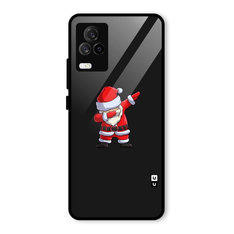 Cool Santa Dab Glass Back Case for Vivo iQOO 7 Legend 5G