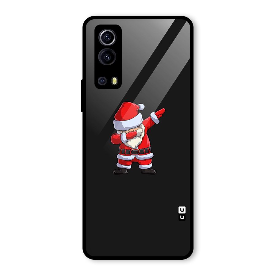 Cool Santa Dab Glass Back Case for Vivo iQOO Z3