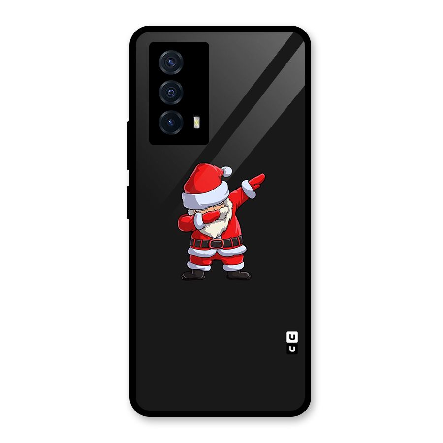 Cool Santa Dab Glass Back Case for Vivo iQOO Z5
