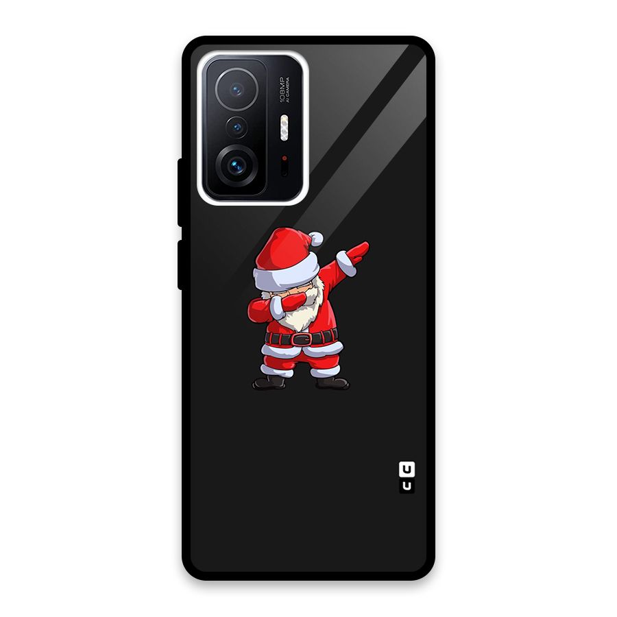Cool Santa Dab Glass Back Case for Xiaomi 11T Pro