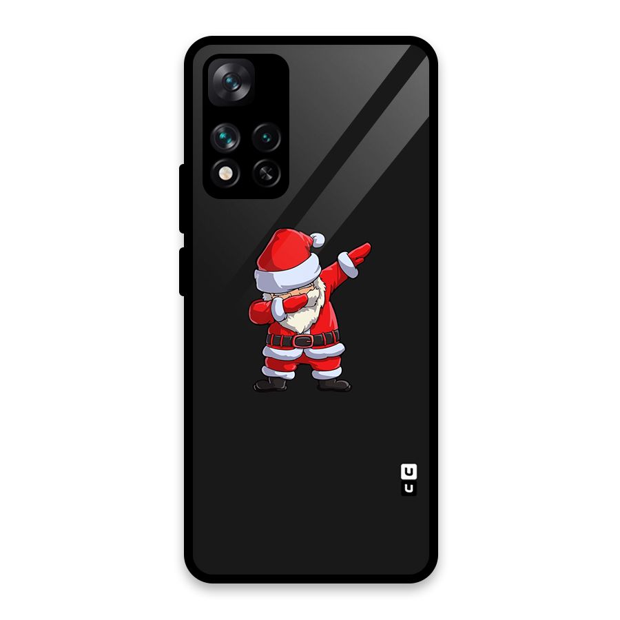 Cool Santa Dab Glass Back Case for Xiaomi 11i HyperCharge 5G