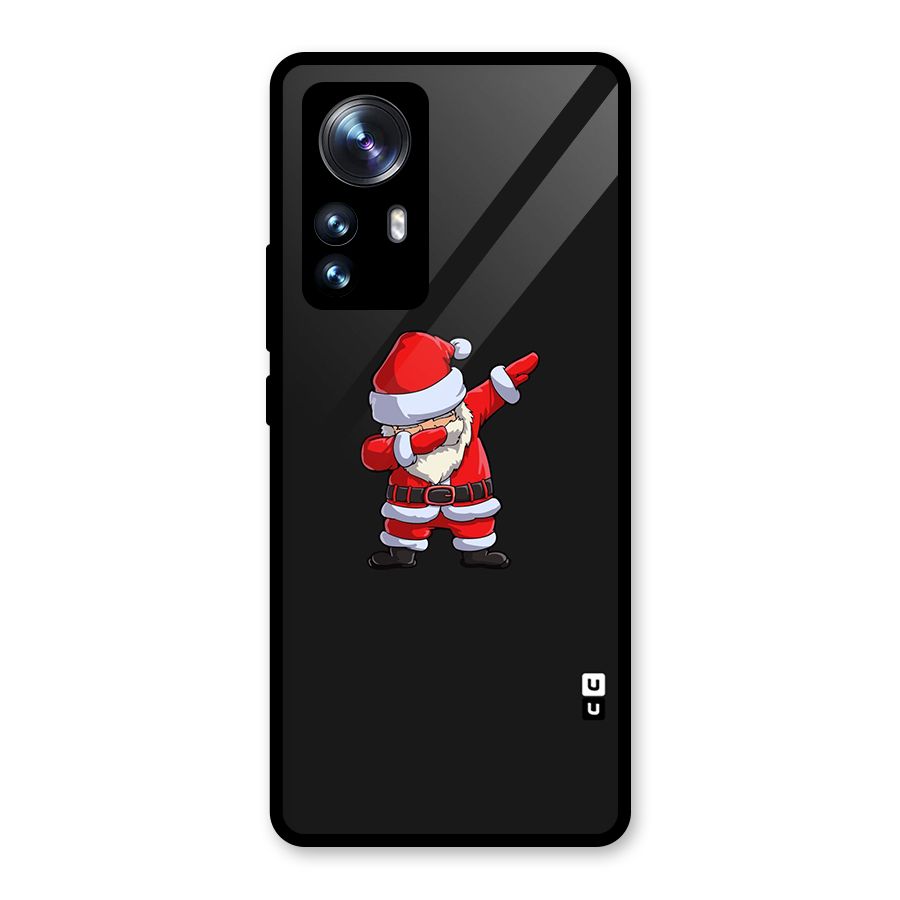 Cool Santa Dab Glass Back Case for Xiaomi 12 Pro