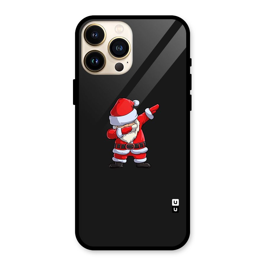 Cool Santa Dab Glass Back Case for iPhone 13 Pro Max