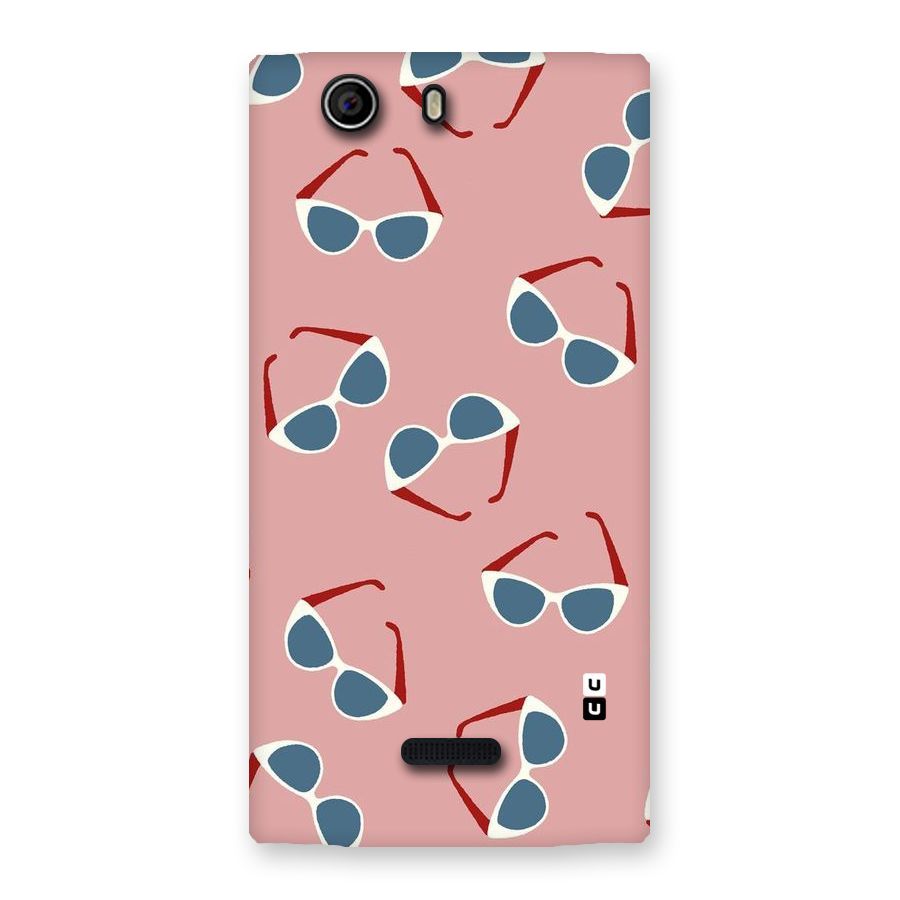 Cool Shades Pattern Back Case for Canvas Nitro 2 E311