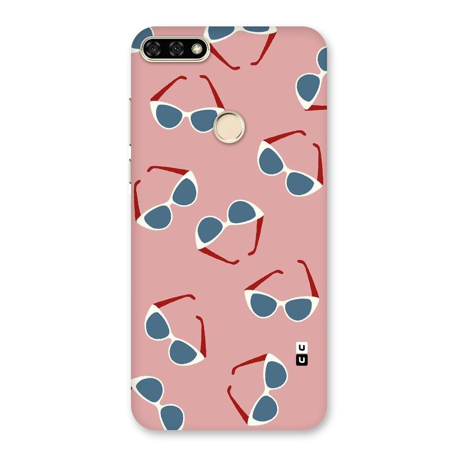 Cool Shades Pattern Back Case for Honor 7A