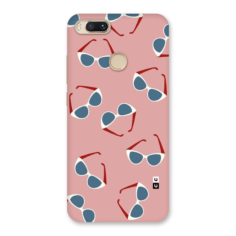 Cool Shades Pattern Back Case for Mi A1