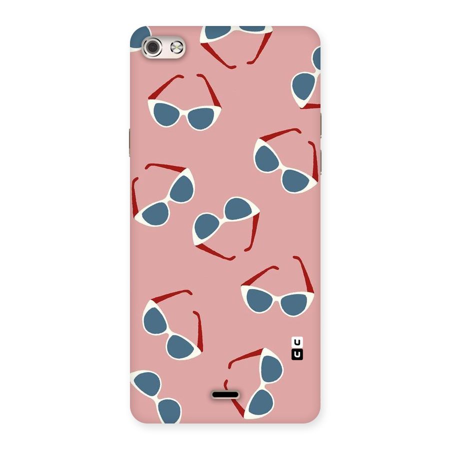 Cool Shades Pattern Back Case for Micromax Canvas Silver 5