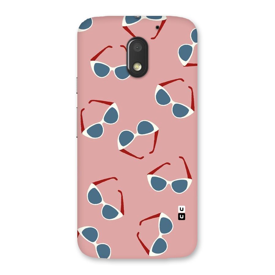 Cool Shades Pattern Back Case for Moto E3 Power