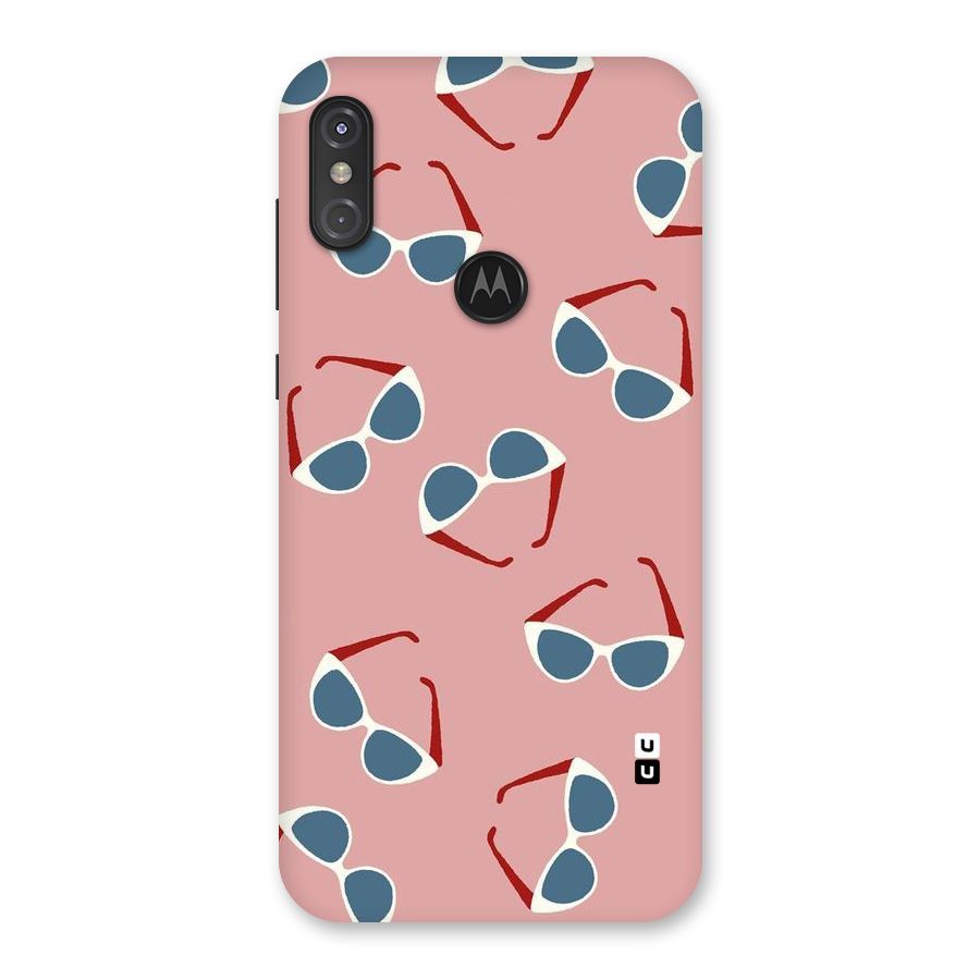 Cool Shades Pattern Back Case for Motorola One Power