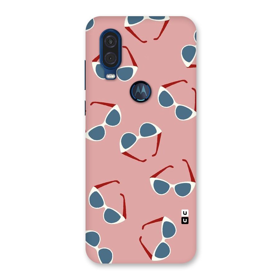 Cool Shades Pattern Back Case for Motorola One Vision