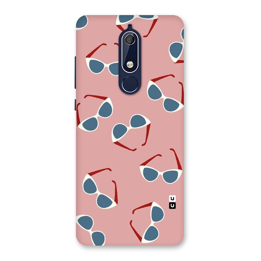 Cool Shades Pattern Back Case for Nokia 5.1