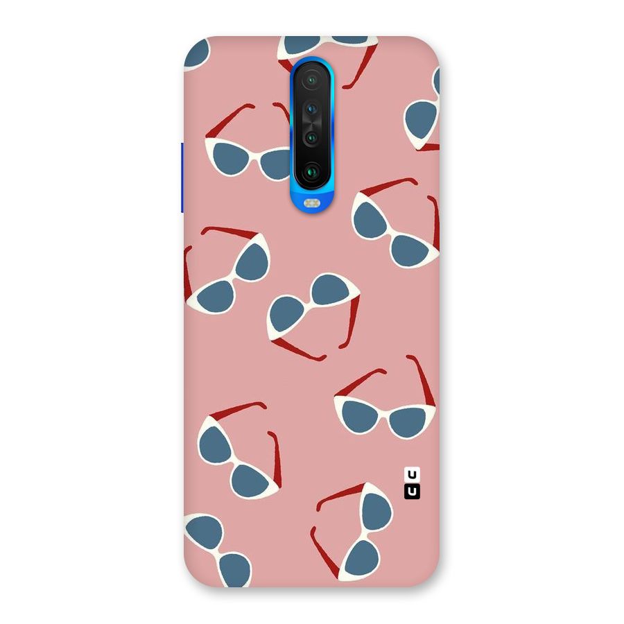 Cool Shades Pattern Back Case for Poco X2