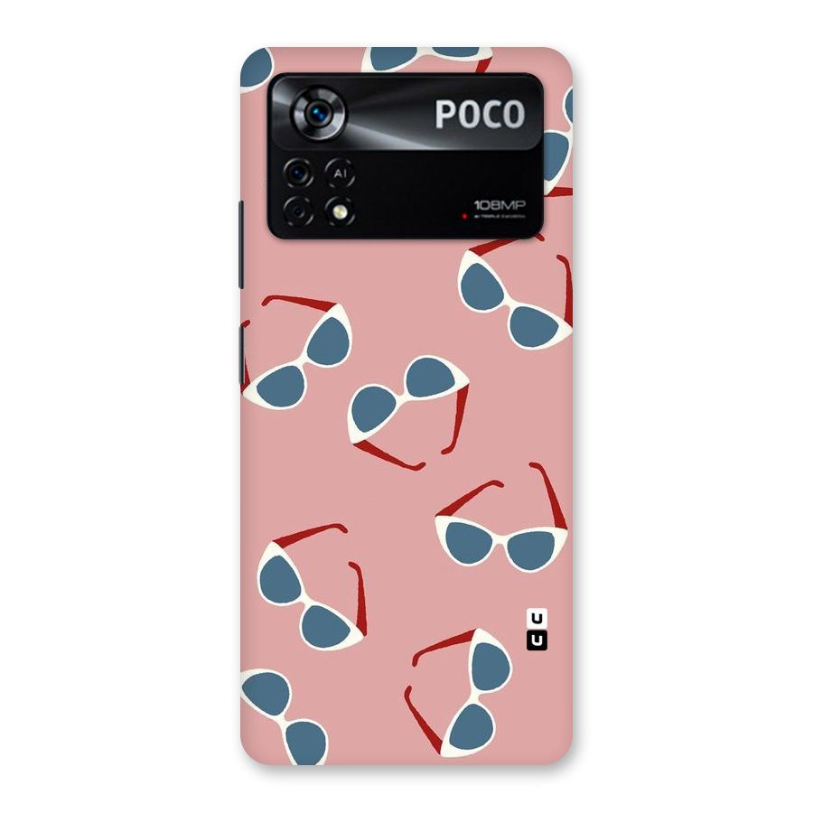 Cool Shades Pattern Back Case for Poco X4 Pro 5G