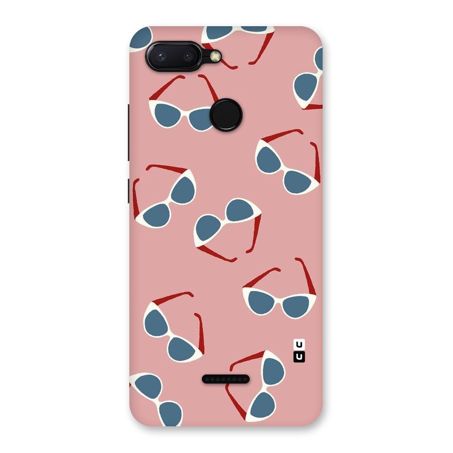 Cool Shades Pattern Back Case for Redmi 6