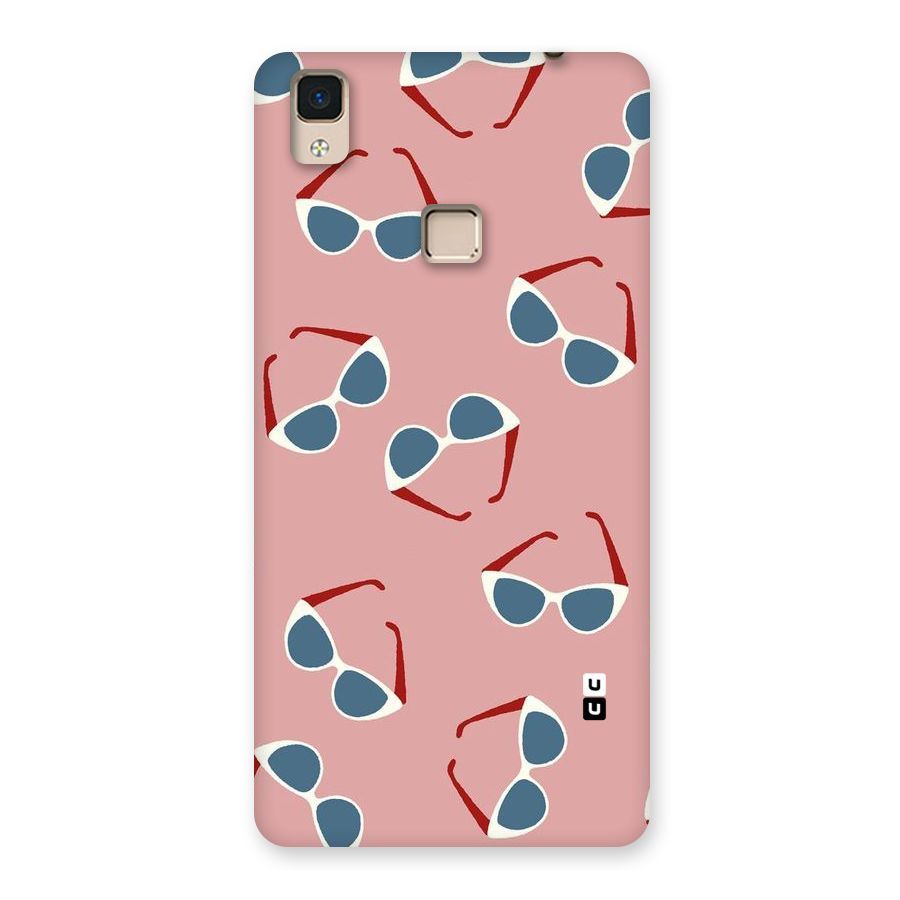 Cool Shades Pattern Back Case for V3 Max