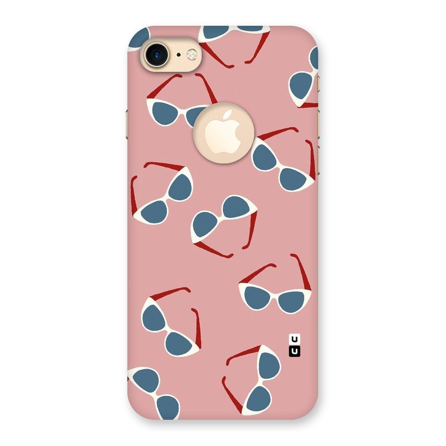 Cool Shades Pattern Back Case for iPhone 7 Logo Cut