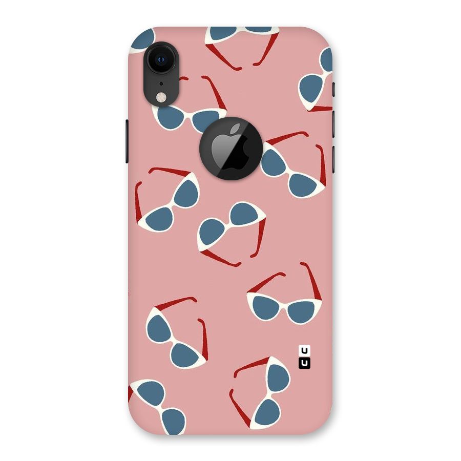 Cool Shades Pattern Back Case for iPhone XR Logo Cut