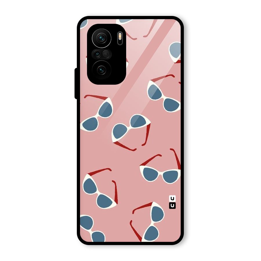 Cool Shades Pattern Glass Back Case for Mi 11x