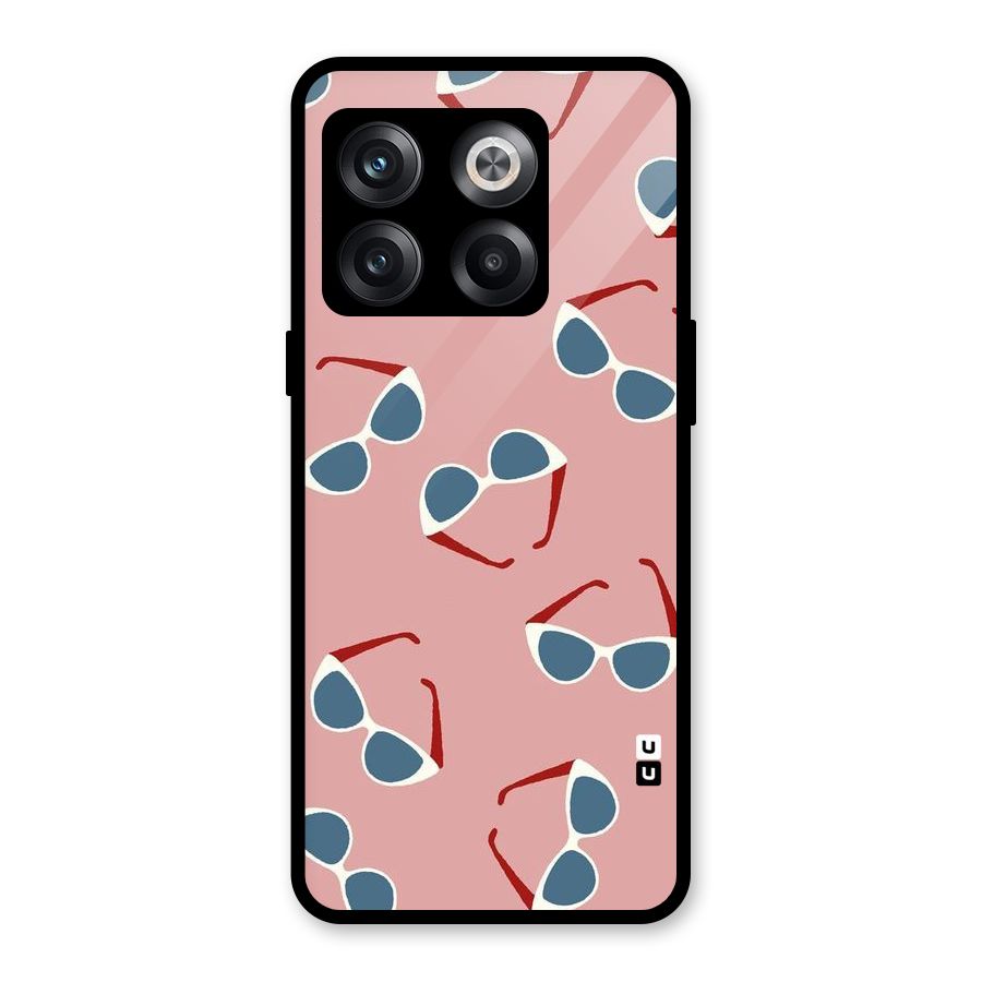 Cool Shades Pattern Glass Back Case for OnePlus 10T