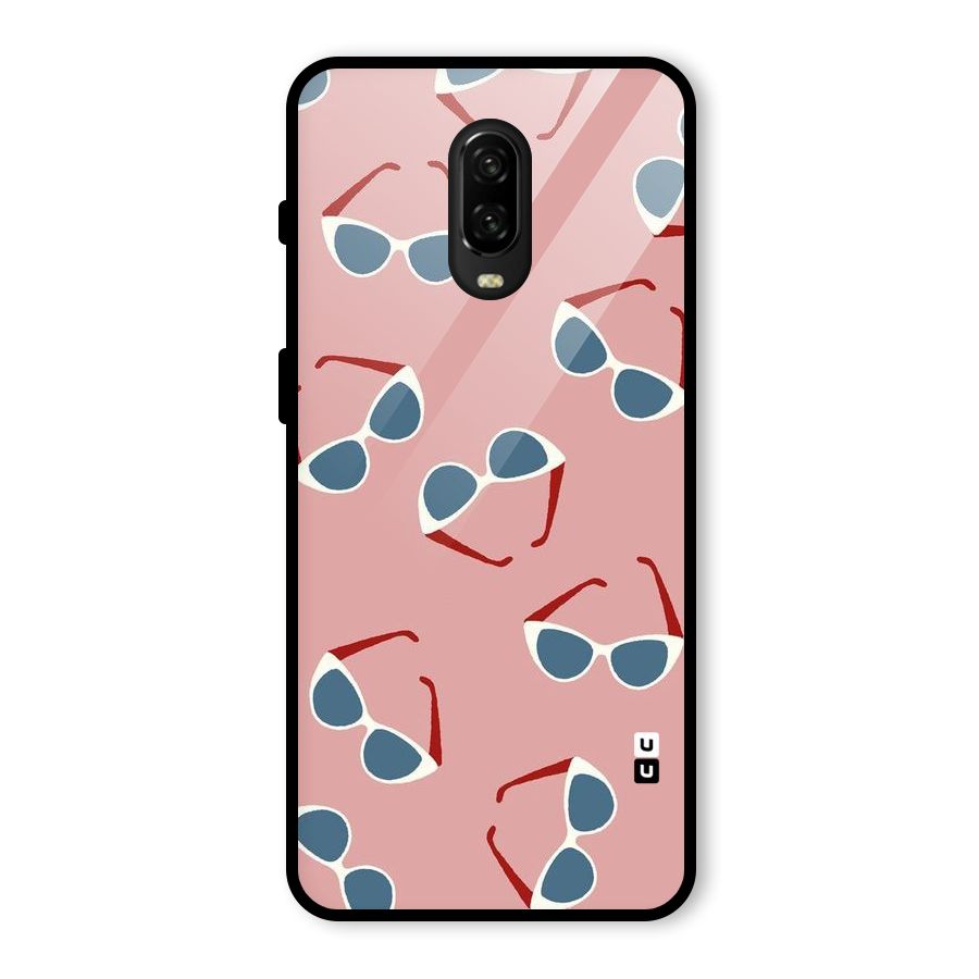 Cool Shades Pattern Glass Back Case for OnePlus 6T