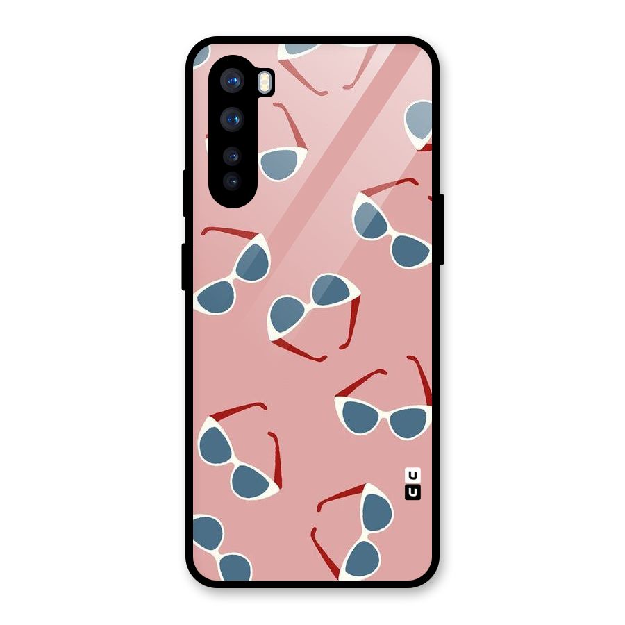 Cool Shades Pattern Glass Back Case for OnePlus Nord