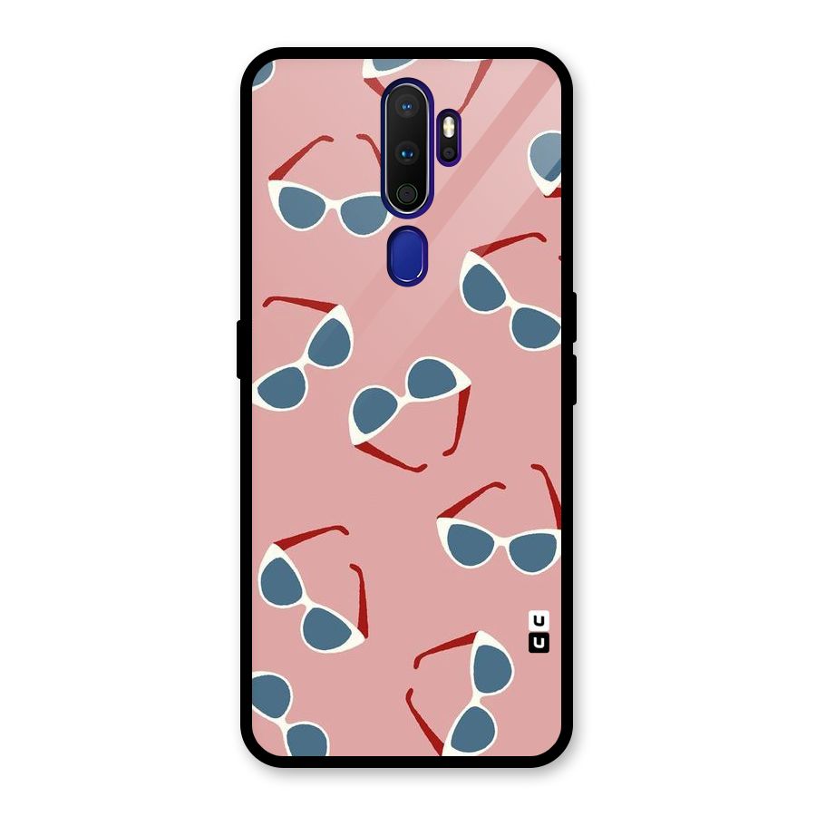 Cool Shades Pattern Glass Back Case for Oppo A9 (2020)