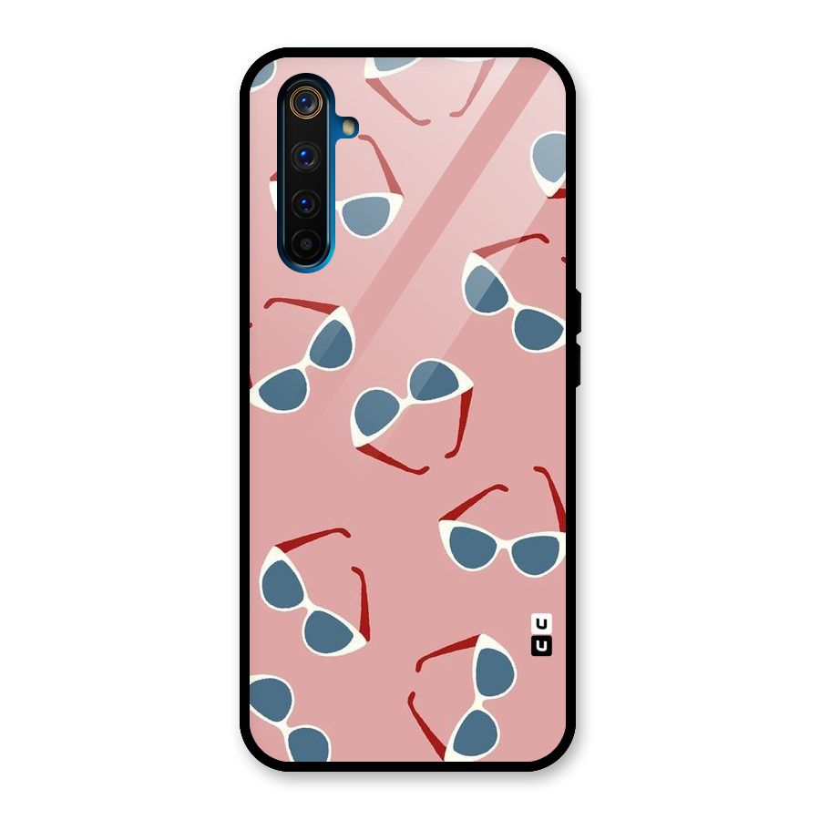 Cool Shades Pattern Glass Back Case for Realme 6 Pro
