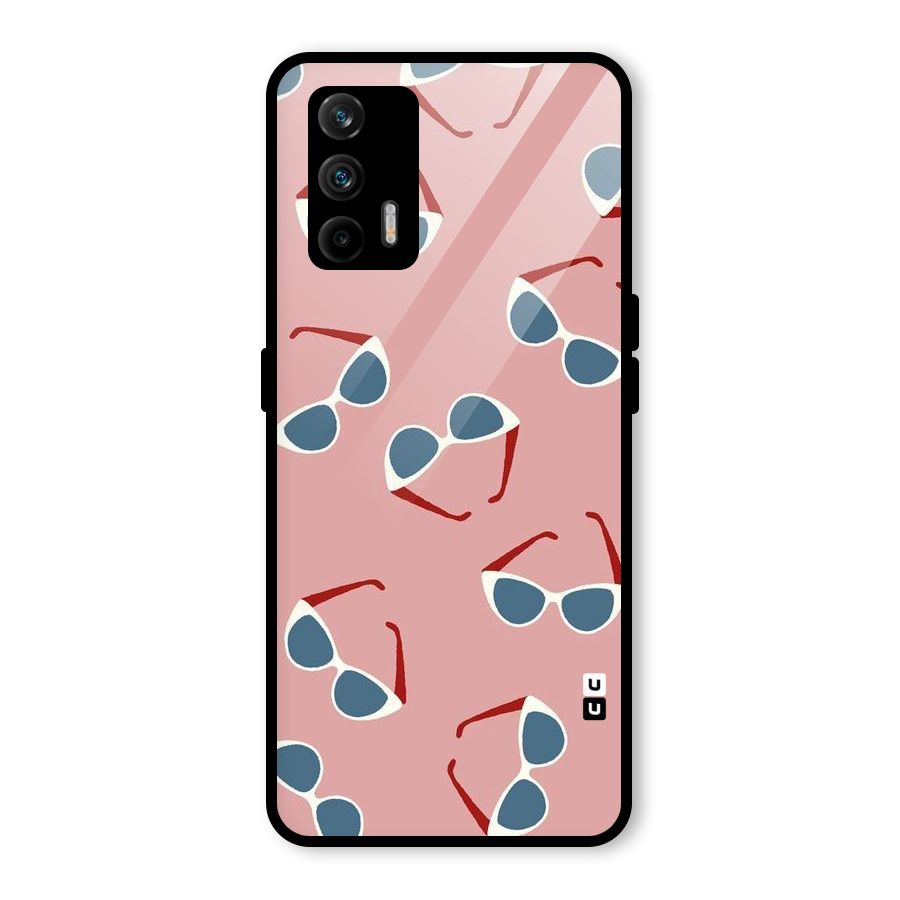 Cool Shades Pattern Glass Back Case for Realme GT 5G