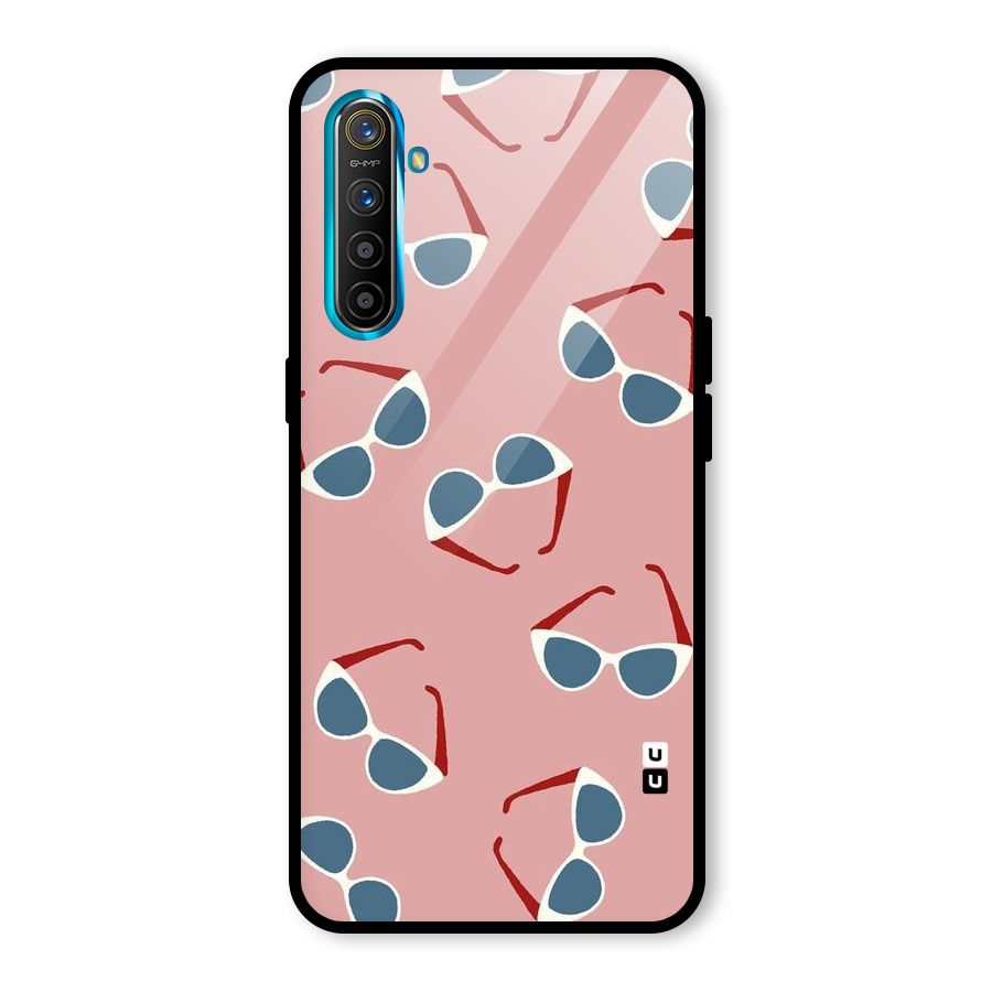 Cool Shades Pattern Glass Back Case for Realme X2