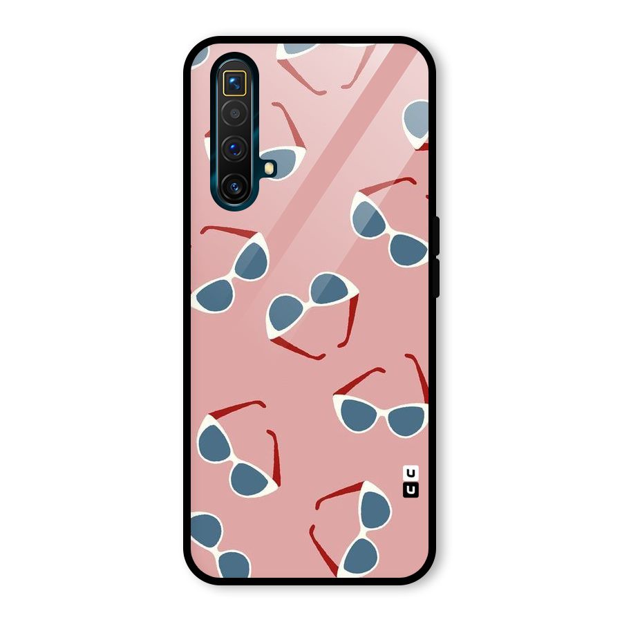 Cool Shades Pattern Glass Back Case for Realme X3 SuperZoom