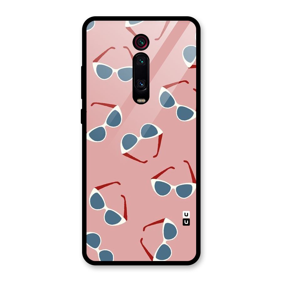 Cool Shades Pattern Glass Back Case for Redmi K20