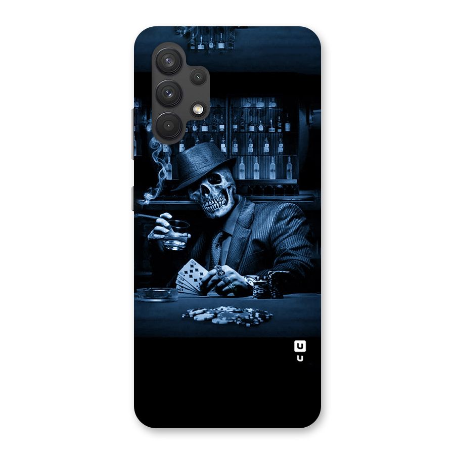 Cool Skull Cards Back Case for Galaxy A32