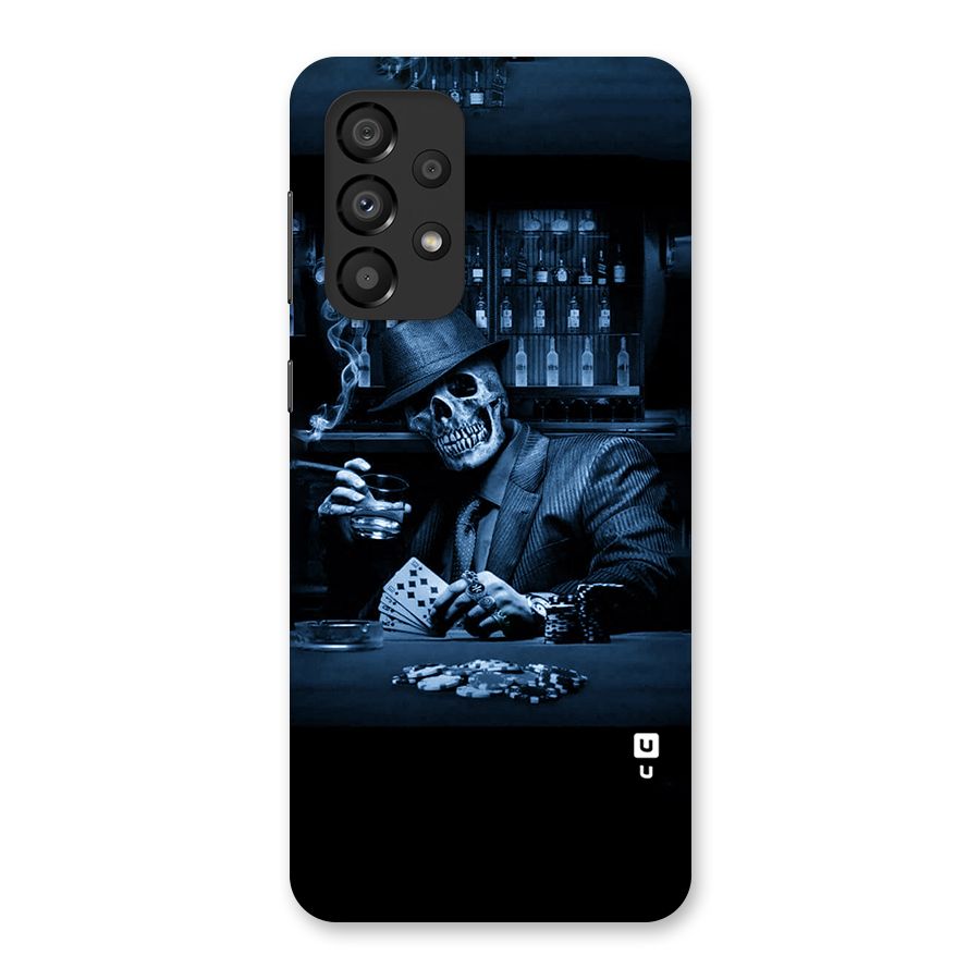 Cool Skull Cards Back Case for Galaxy A33 5G