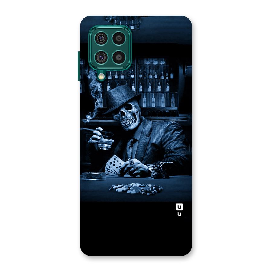Cool Skull Cards Back Case for Galaxy F62